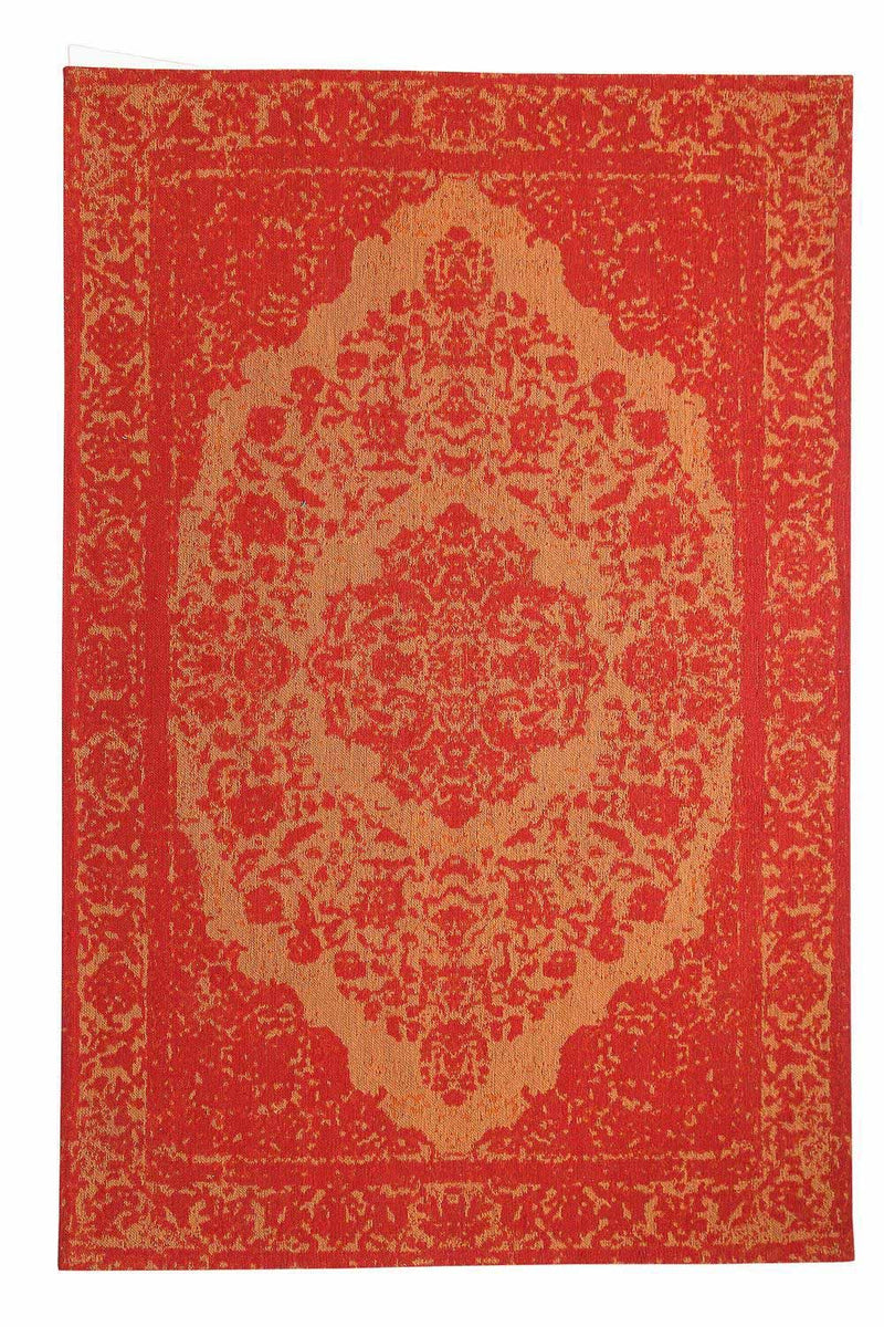 Alfombra de diseño - 200 x 140 cm - rojo