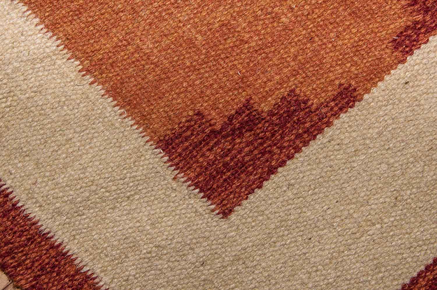 Alfombra Kelim - Tendencia - 200 x 140 cm - naranja