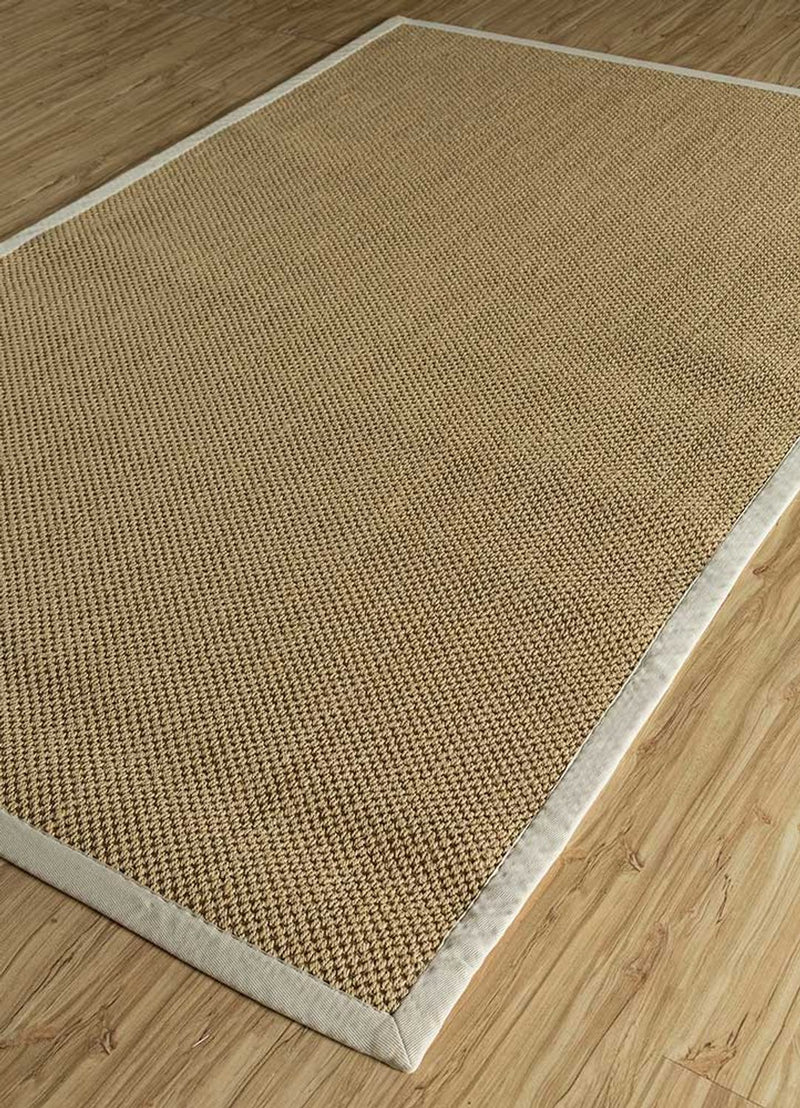 Alfombra de sisal - 150 x 90 cm - crema