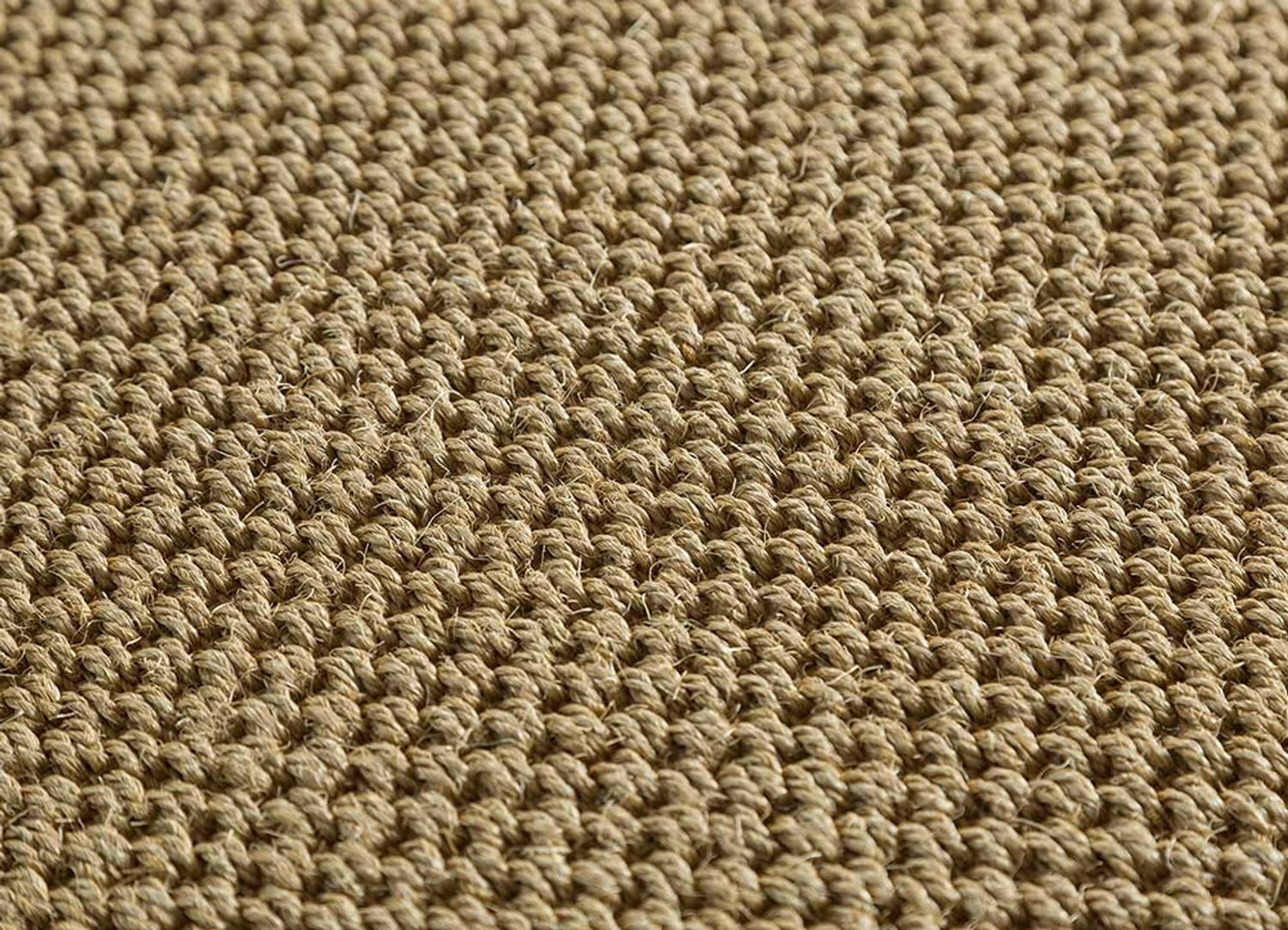 Alfombra de sisal - 150 x 90 cm - crema