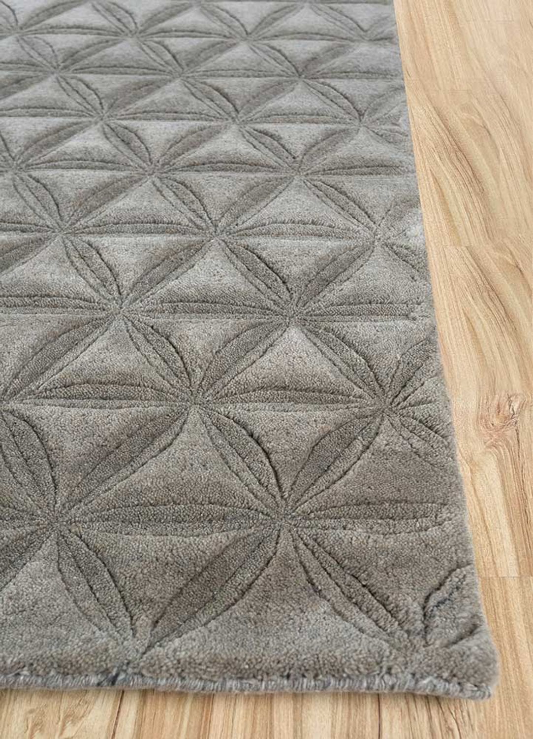 Alfombra de lana - 270 x 180 cm - beige