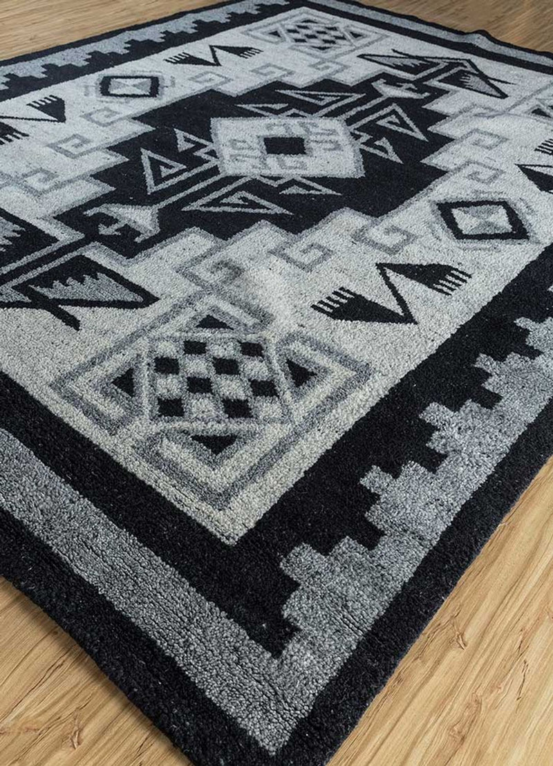 Alfombra de lana - 300 x 240 cm - multicolor