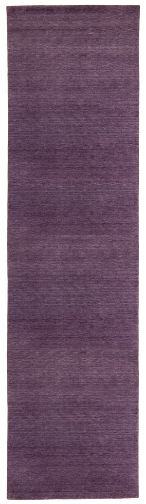 Alfombra de pasillo Alfombra Gabbeh - Indus - 400 x 80 cm - púrpura