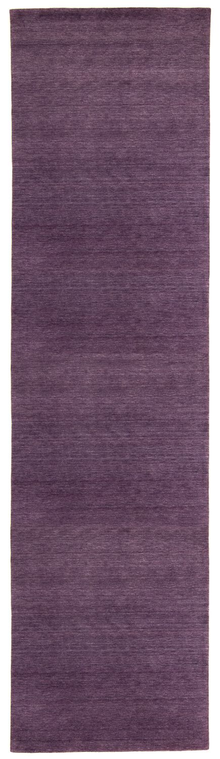 Alfombra de pasillo Alfombra Gabbeh - Indus - 400 x 80 cm - púrpura