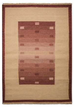 Alfombra Kelim - Tendencia - 180 x 120 cm - púrpura