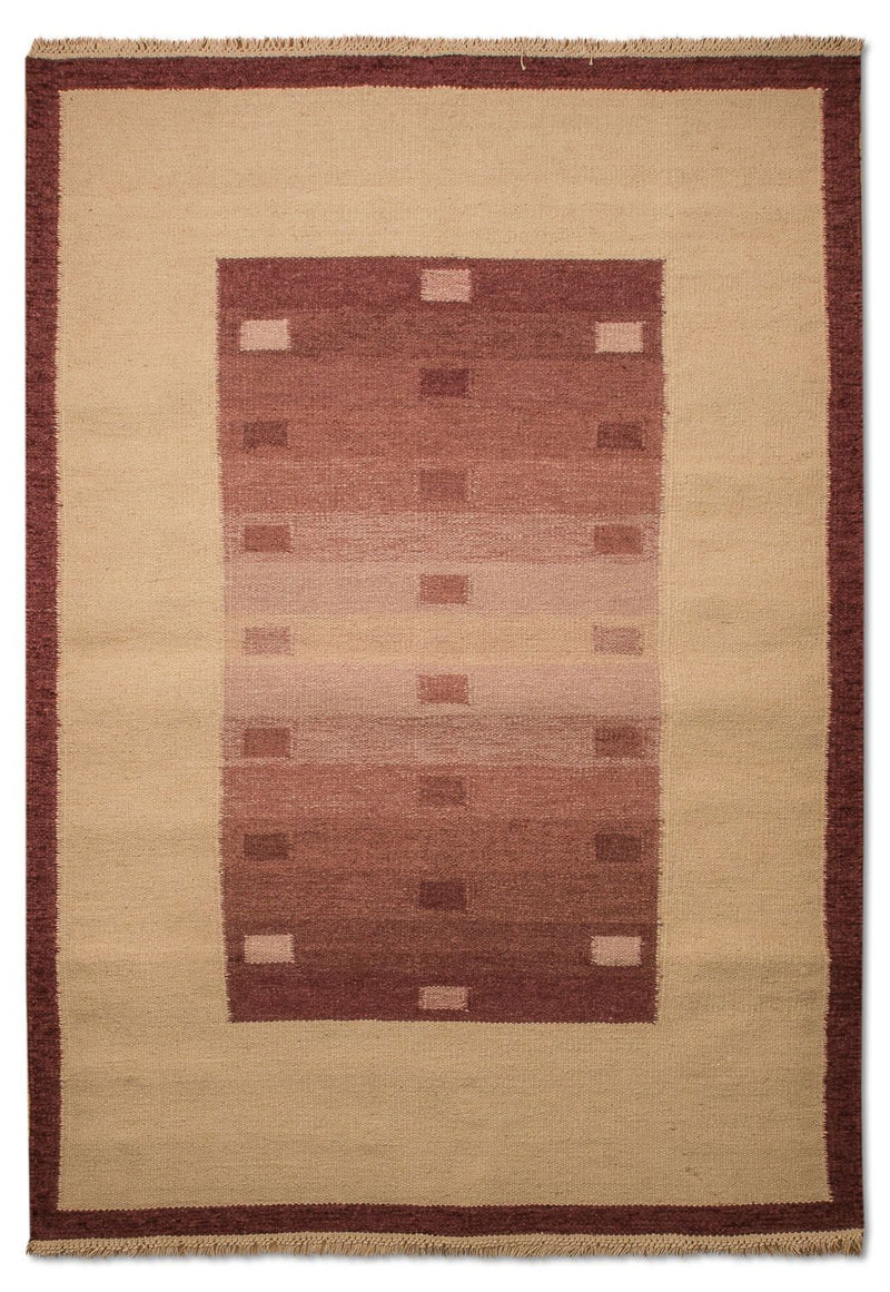 Alfombra Kelim - Tendencia - 180 x 120 cm - púrpura