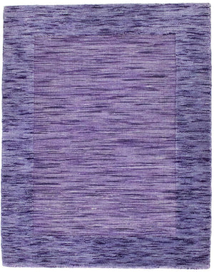 Alfombra de lana - 90 x 60 cm - púrpura