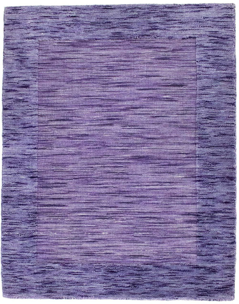 Alfombra de lana - 90 x 60 cm - púrpura