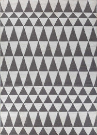 Alfombra de viscosa - 225 x 158 cm - multicolor