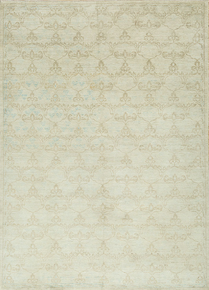 Alfombra de lana - 268 x 188 cm - crema