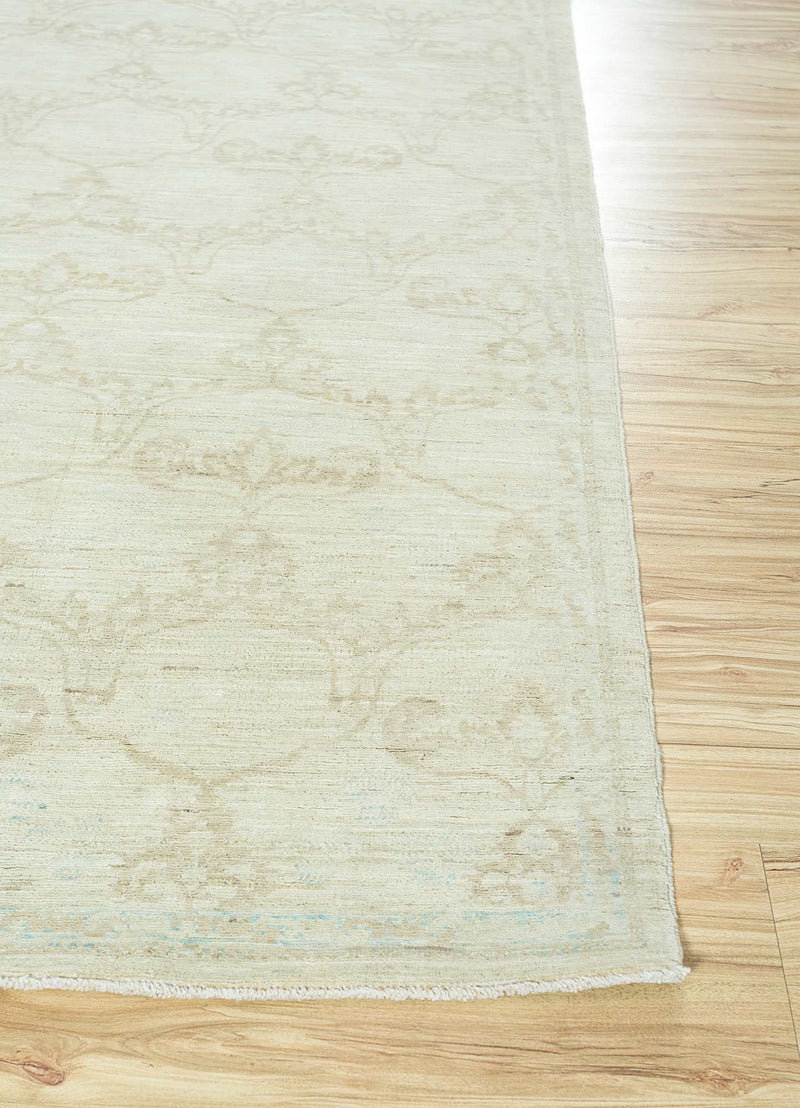 Alfombra de lana - 268 x 188 cm - crema
