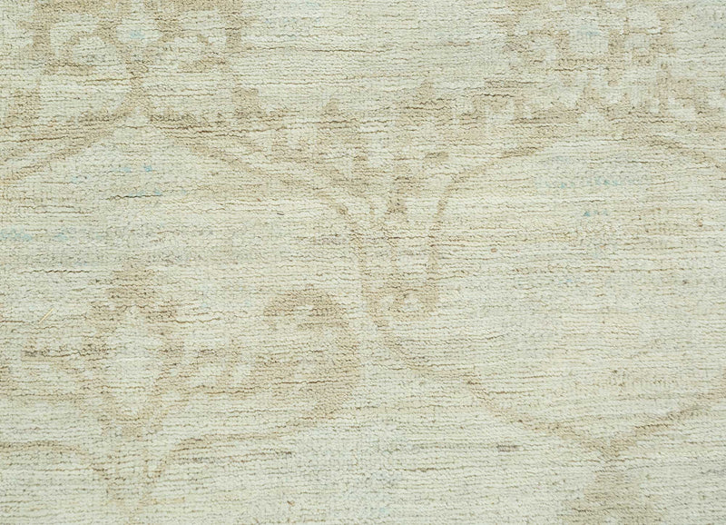 Alfombra de lana - 268 x 188 cm - crema