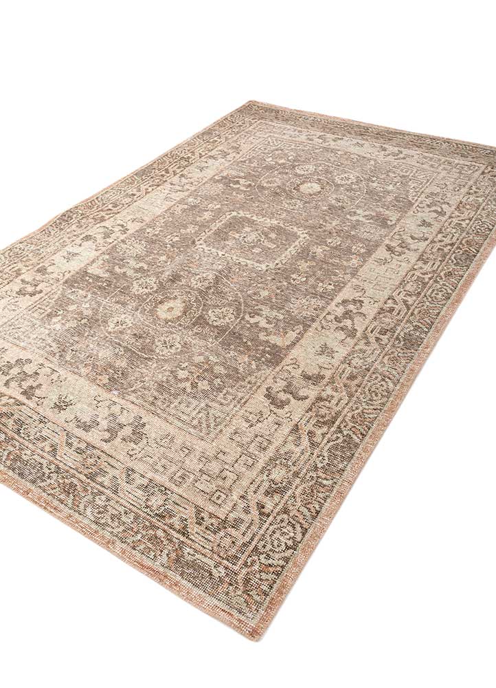 Alfombra de lana - 248 x 158 cm - beige
