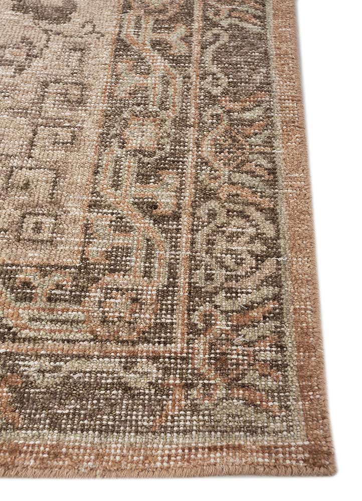 Alfombra de lana - 248 x 158 cm - beige