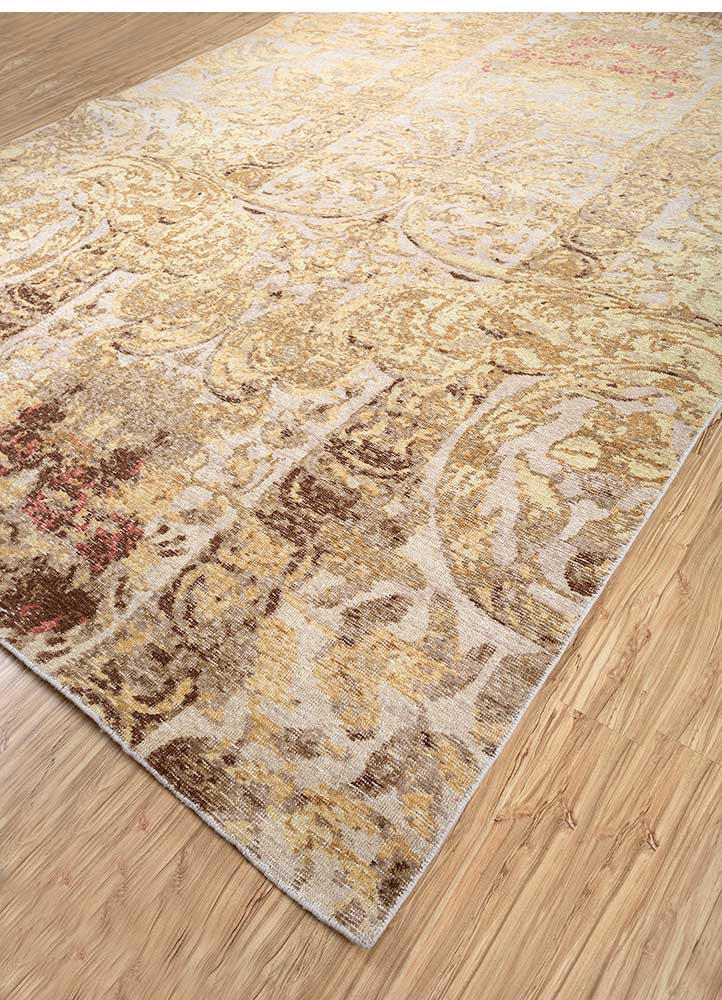 Alfombra de lana - 420 x 300 cm - beige