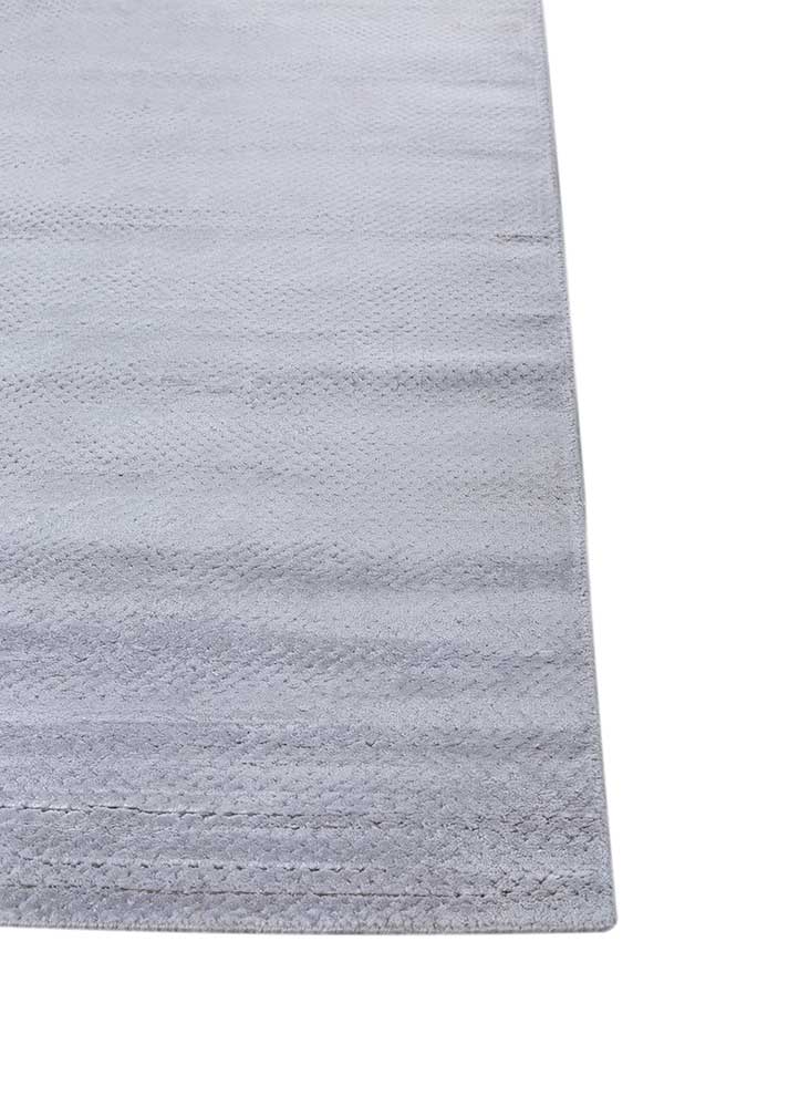Alfombra de viscosa - 240 x 150 cm - crema