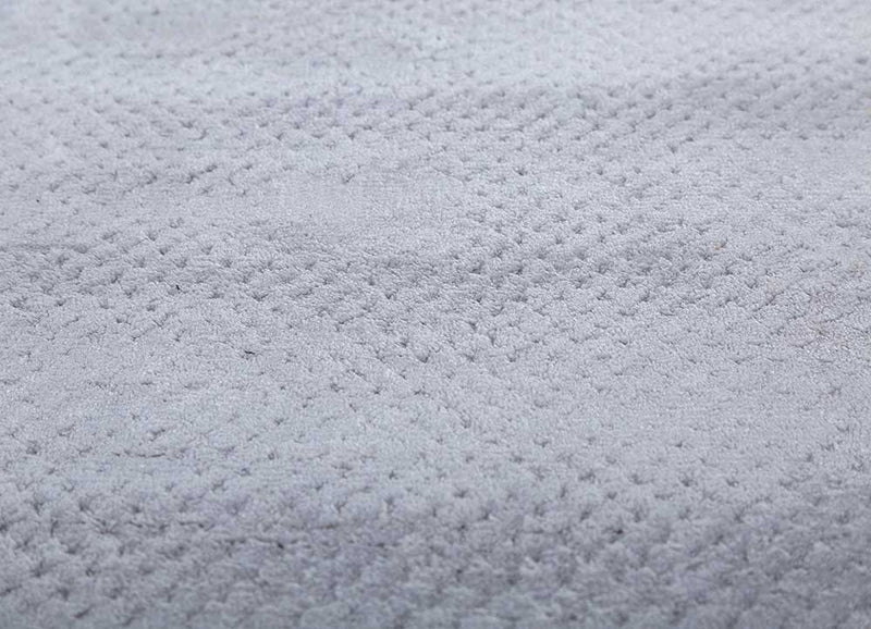Alfombra de viscosa - 240 x 150 cm - crema