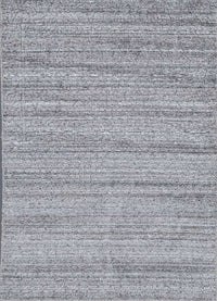Alfombra de viscosa - 120 x 75 cm - gris