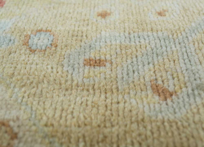Alfombra de lana - 120 x 60 cm - oro
