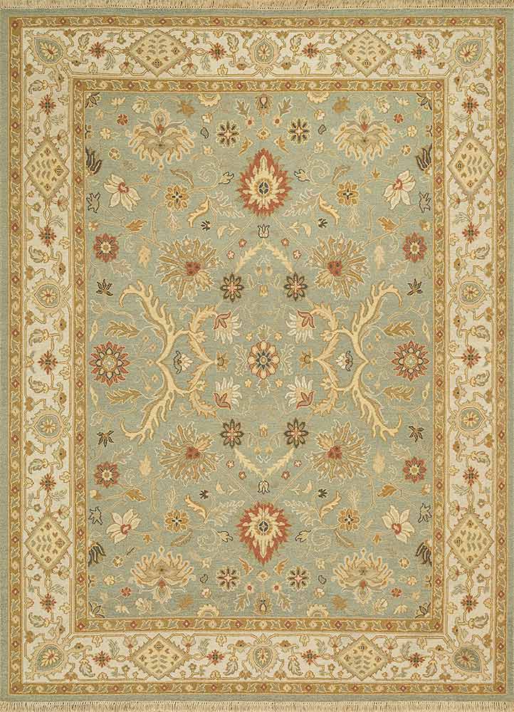 Alfombra de pasillo Alfombra de lana - 270 x 90 cm - verde menta
