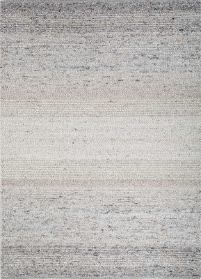 Alfombra de lana - 240 x 180 cm - gris claro