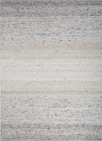 Alfombra de lana - 240 x 180 cm - gris claro
