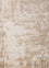 Alfombra de viscosa - 180 x 120 cm - beige