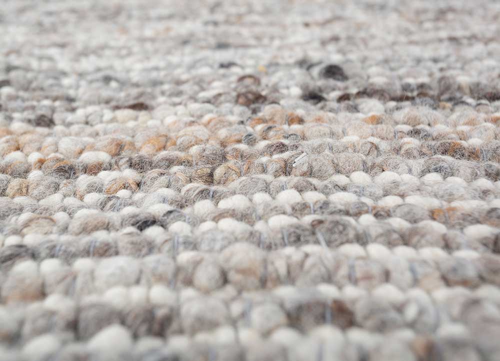 Alfombra de lana - 240 x 180 cm - crema