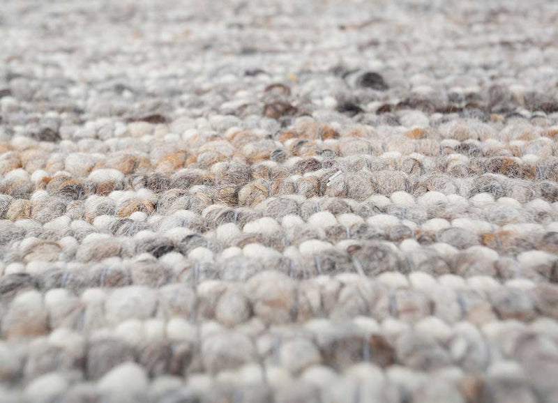 Alfombra de lana - 240 x 180 cm - crema