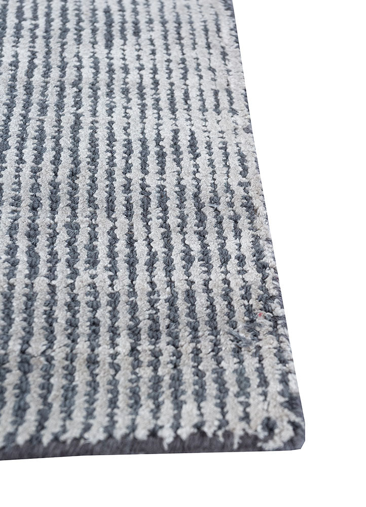Alfombra moderna - 228 x 163 cm - azul claro