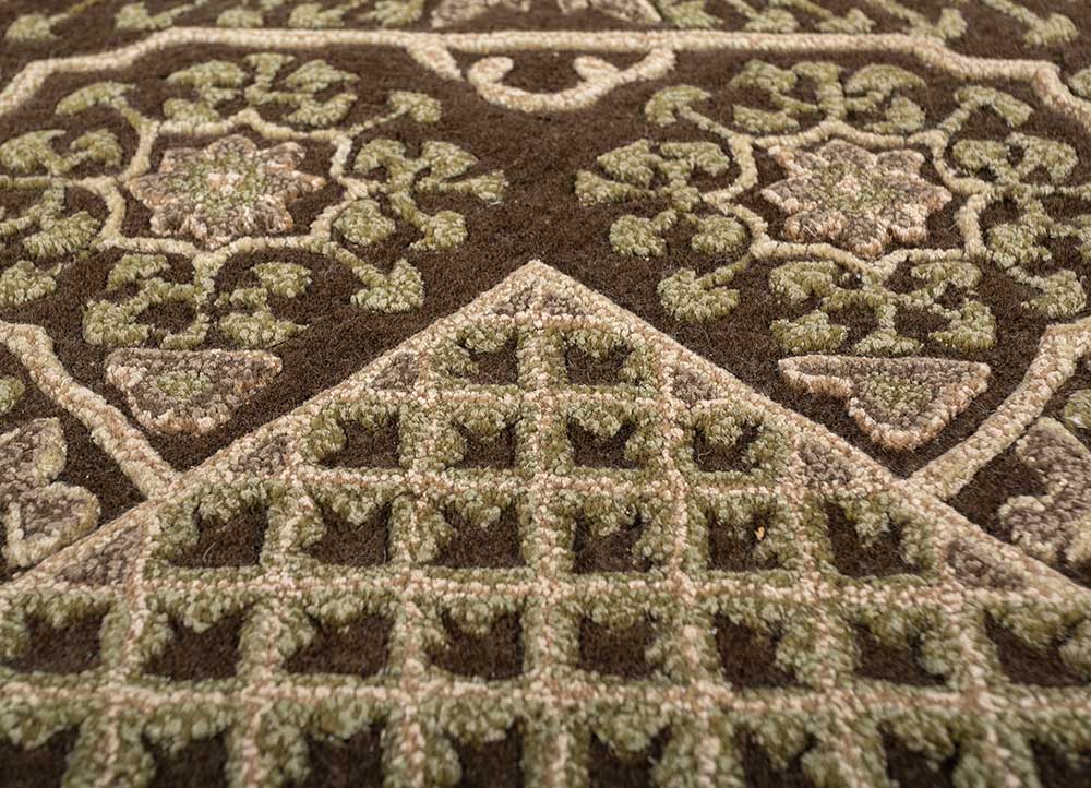 Alfombra de lana - 270 x 240 cm - beige