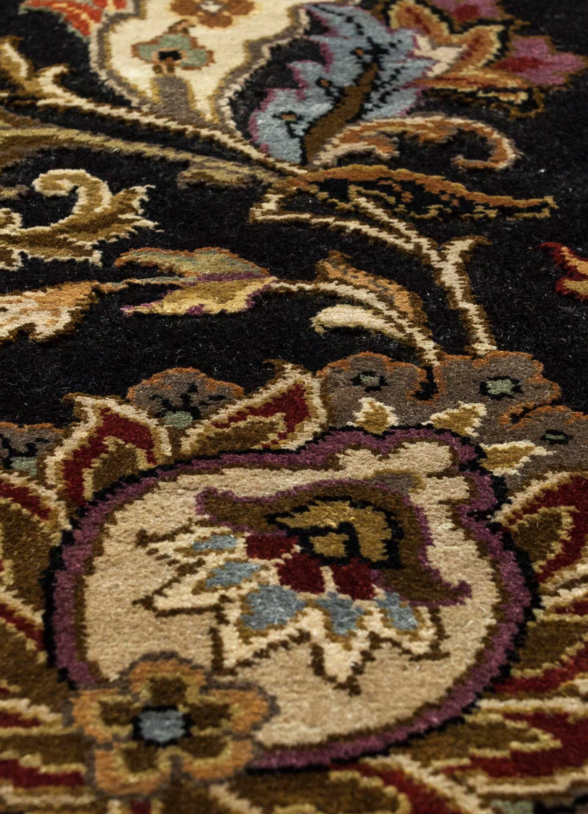 Alfombra de lana - 420 x 300 cm - antracita