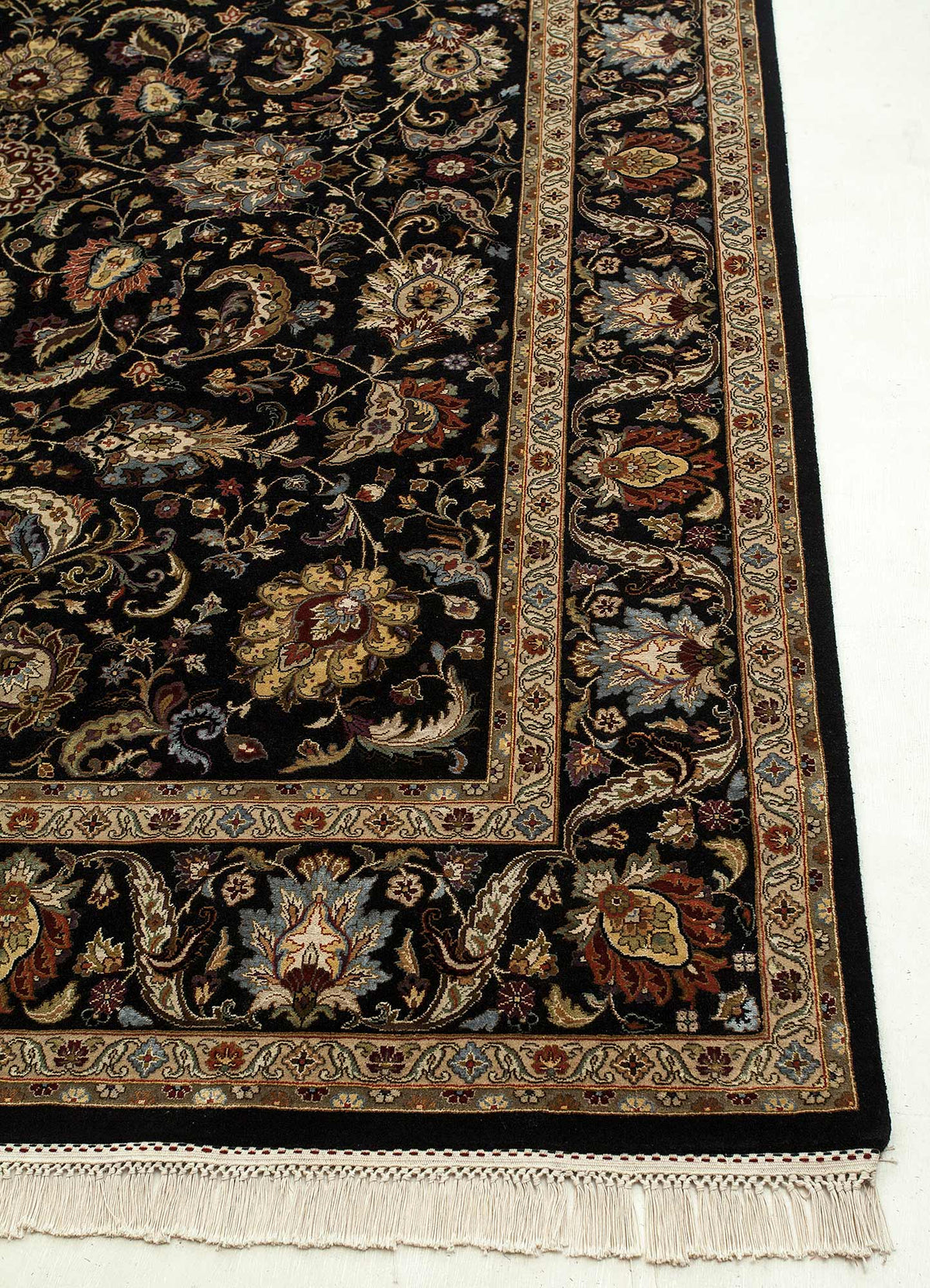 Alfombra de lana - 420 x 300 cm - antracita