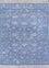 Alfombra de lana - 150 x 75 cm - azul marino