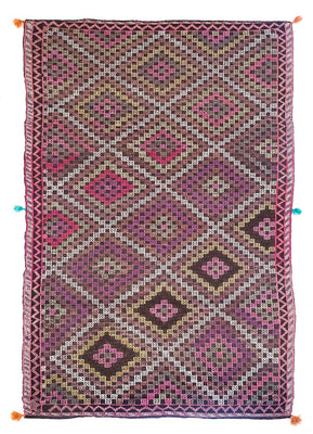 Alfombra de lana - 300 x 180 cm - beige