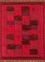Alfombra de lana - 225 x 150 cm - rojo