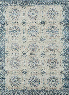 Alfombra - 255 x 150 cm - azul claro