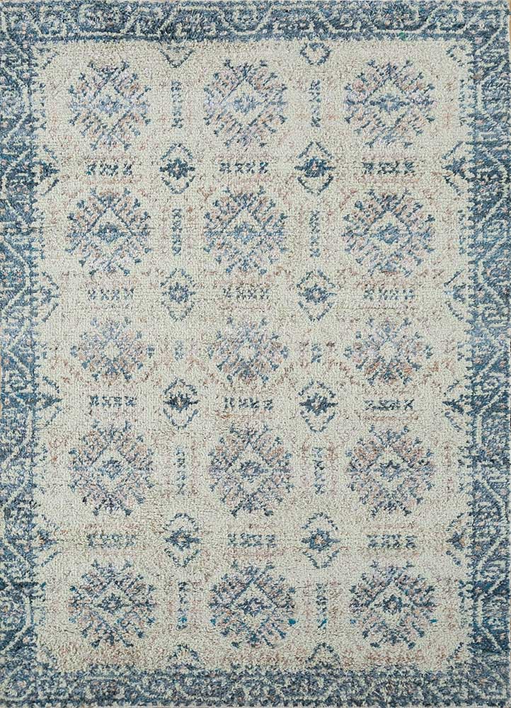 Alfombra - 255 x 150 cm - azul claro