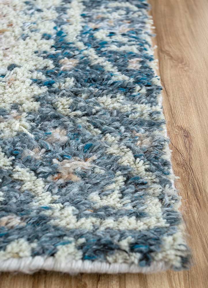 Alfombra - 255 x 150 cm - azul claro