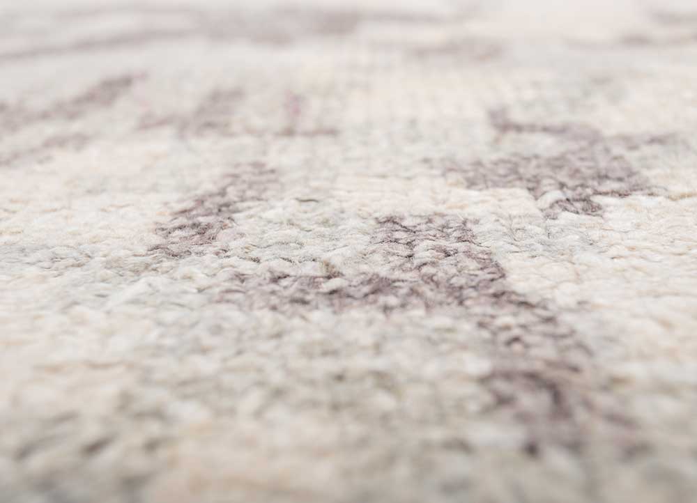 Alfombra de viscosa - 375 x 210 cm - gris