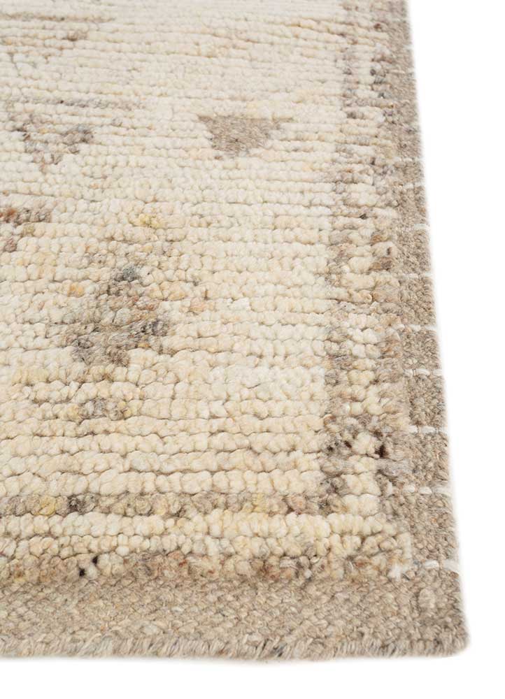 Alfombra de lana - 300 x 255 cm - crema