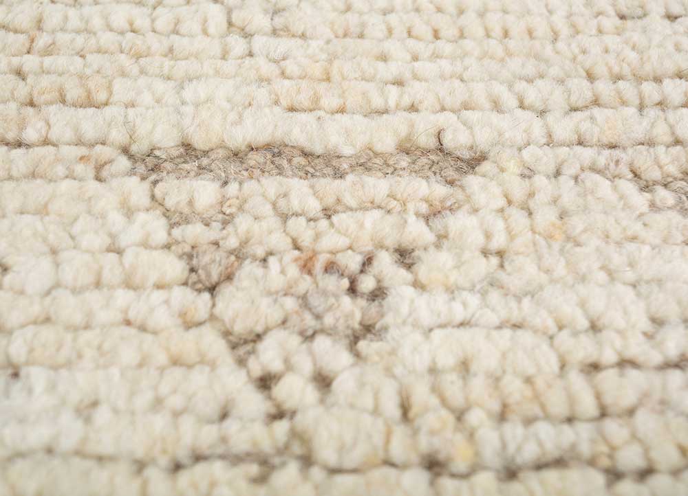 Alfombra de lana - 300 x 255 cm - crema