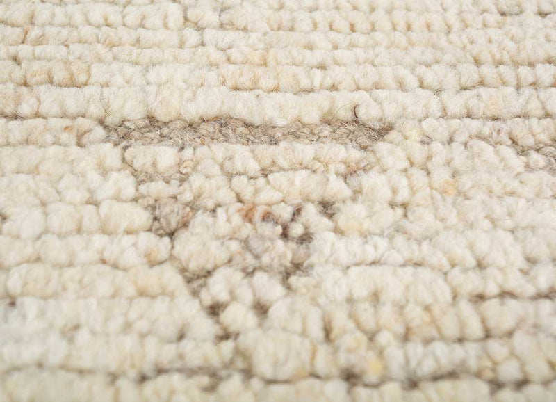 Alfombra de lana - 300 x 255 cm - crema