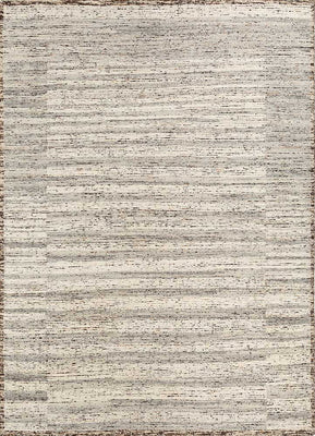 Alfombra de lana - 285 x 255 cm - gris claro