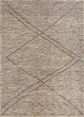 Alfombra de lana - 300 x 270 cm - beige oscuro