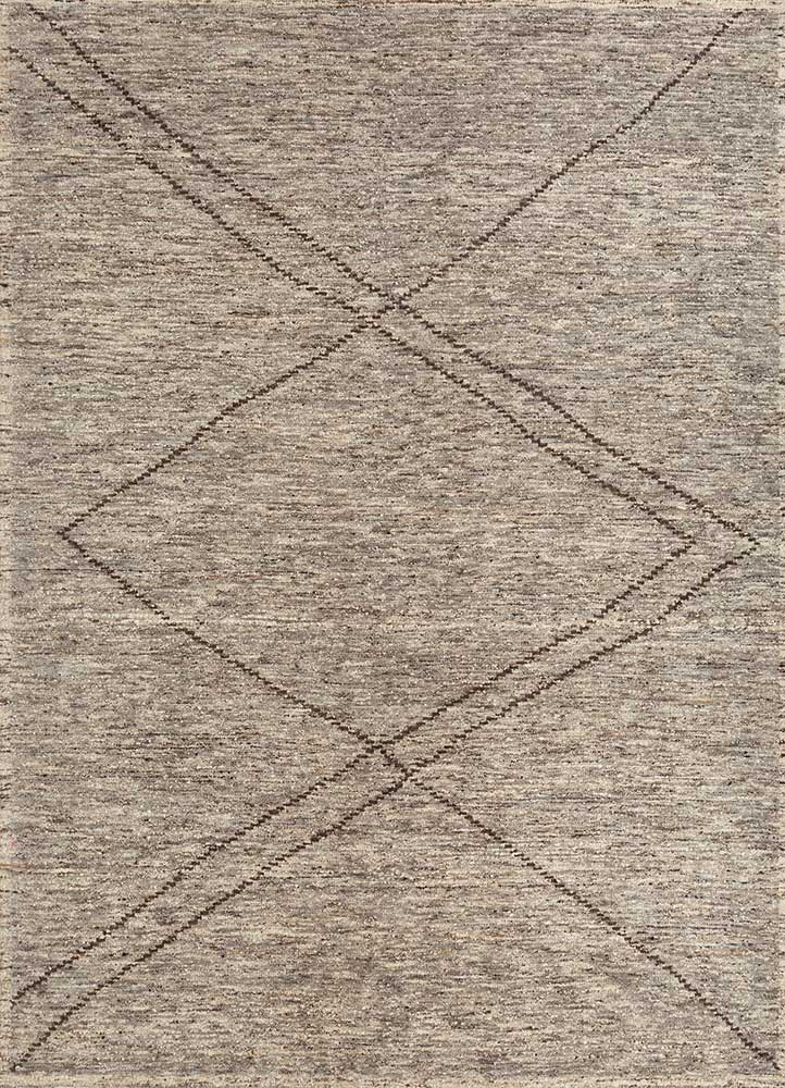 Alfombra de lana - 300 x 270 cm - beige oscuro
