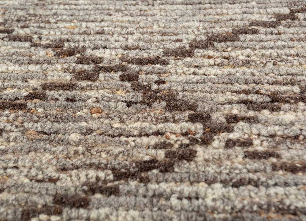 Alfombra de lana - 300 x 270 cm - beige oscuro