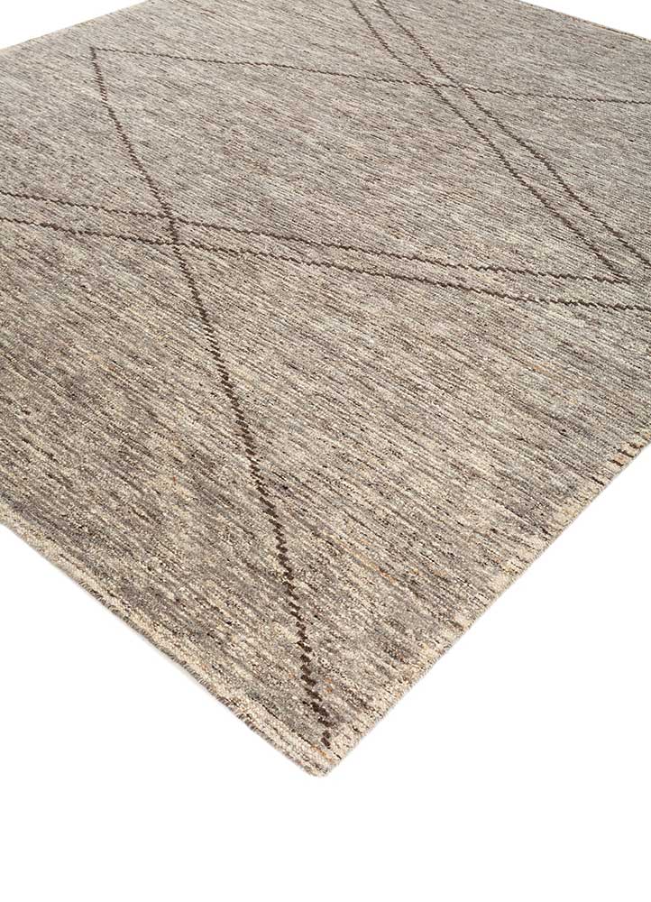 Alfombra de lana - 300 x 270 cm - beige oscuro