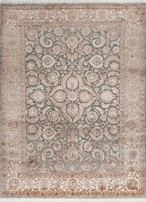 Alfombra de lana - 210 x 150 cm - beige claro