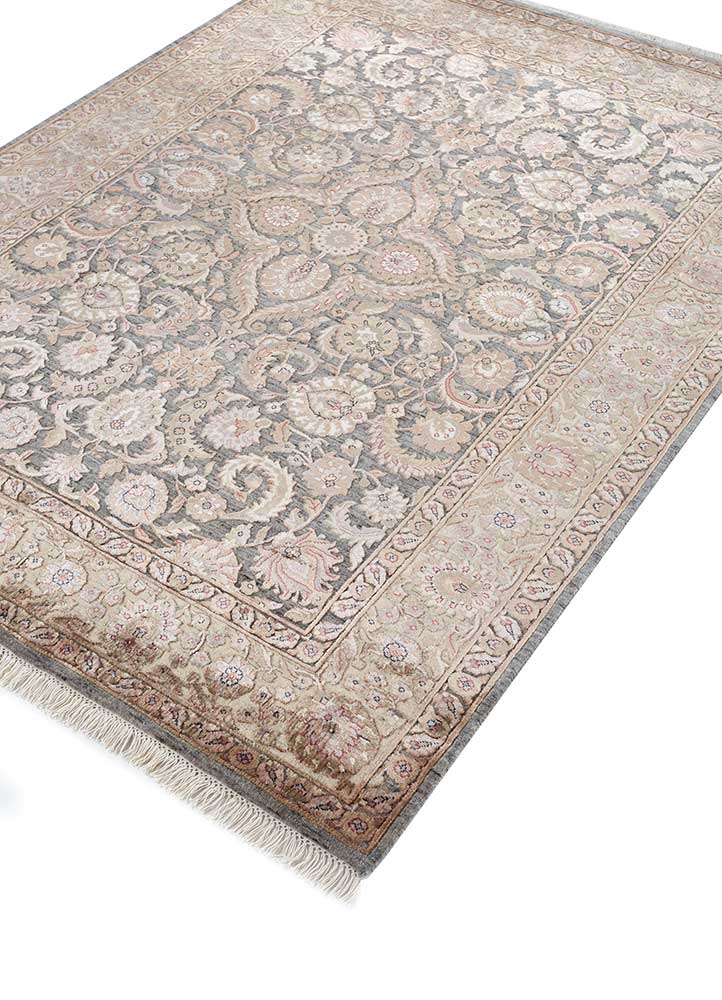 Alfombra de lana - 210 x 150 cm - beige claro